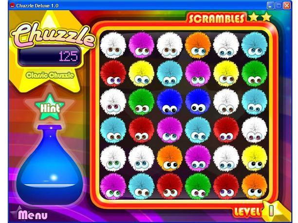 play free online games chuzzle deluxe